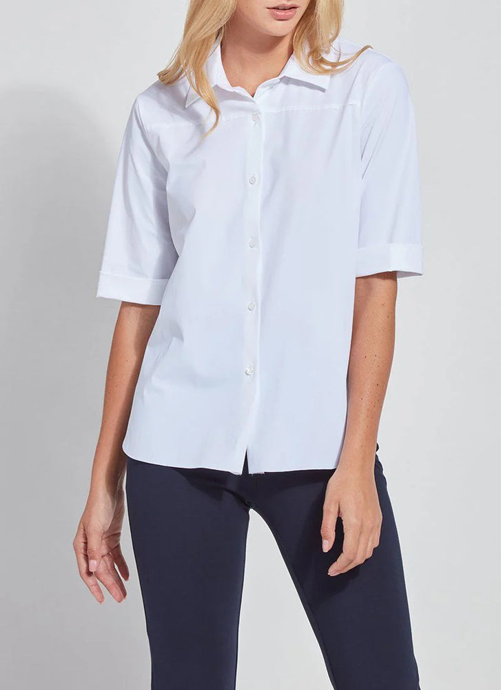 Josie Short Sleeve Button Down