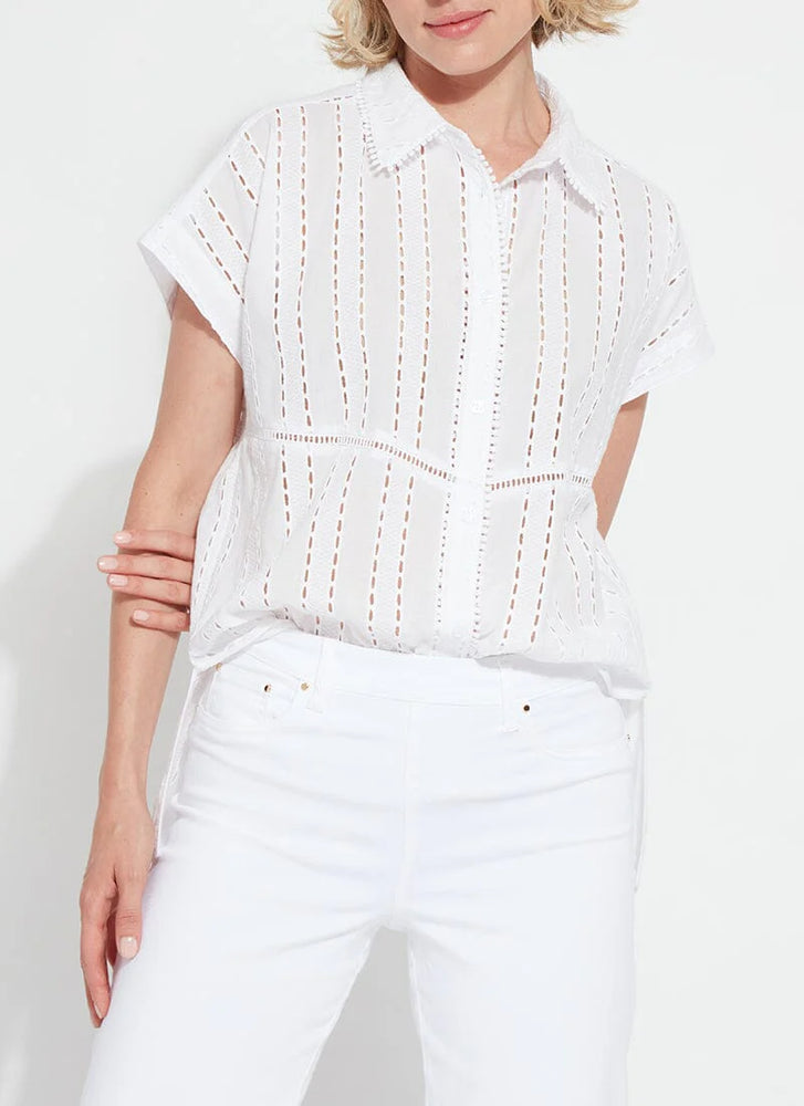 Cornet Cotton Eyelet Top