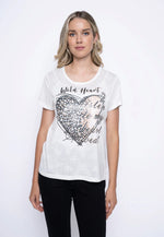 Short Sleeve Printed Top