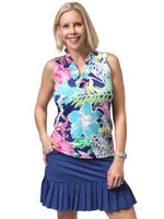 Calla Sleeveless Ruffle Top