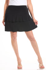 Pull on Double Ruffle Skort