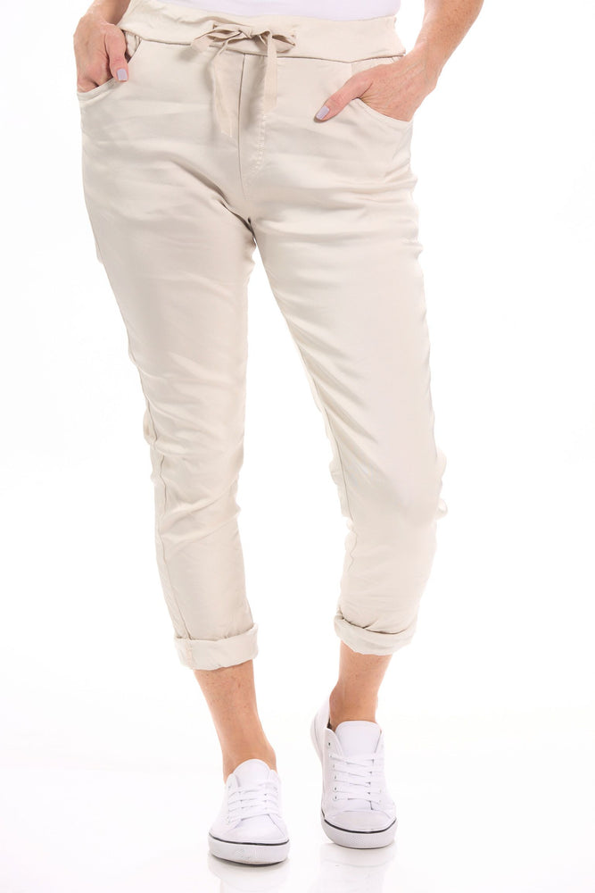 Pull On Satin Pant